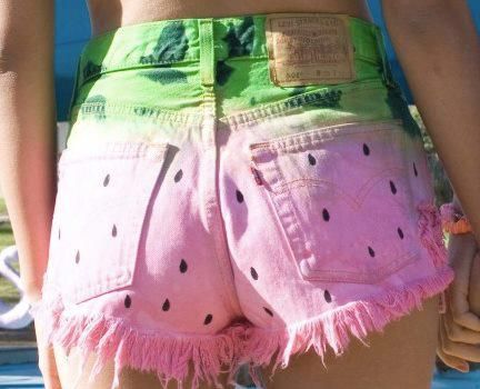 HOT PANT MELANCIA